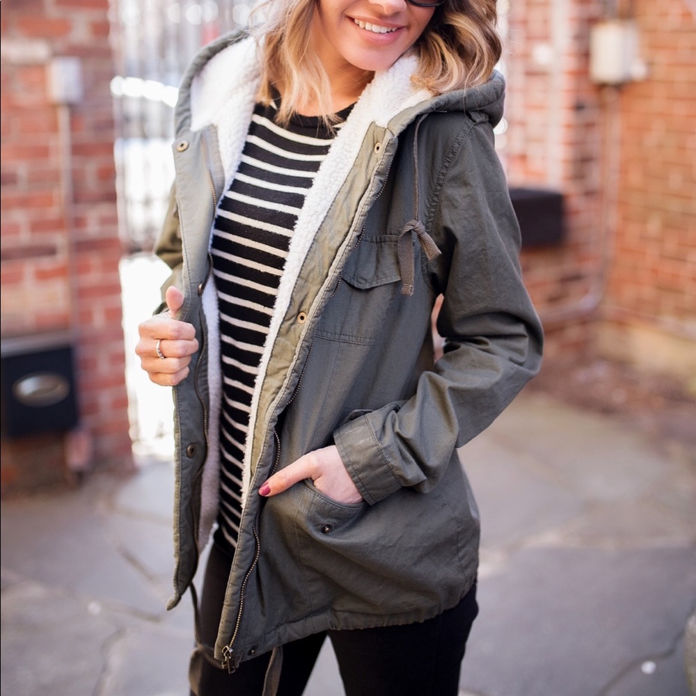 Olive Lightweight Jacket - Picture 2 of 3